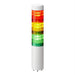EAN 4938766012042 - PATLITE LR4-302WJNW-RYG luz para alarma Fijo Ámbar/Verde/Rojo LED imagen 1