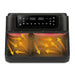 EAN 8055176402815 - Girmi FG26 freidora Doble 9 L Independiente 2400 W Freidora de aire caliente Negro imagen 4