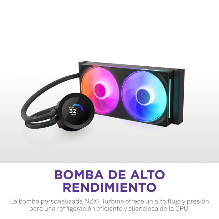 EAN 5056547205236 - NZXT Kraken Plus RGB 240 Procesador Sistema de refrigeración líquida todo en uno 12 cm Negro imagen 3