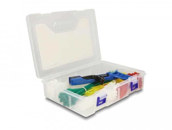 EAN 4043619186419 - DeLOCK 18641 presilla Bridas adherentes para cables Plástico Multicolor imagen 1