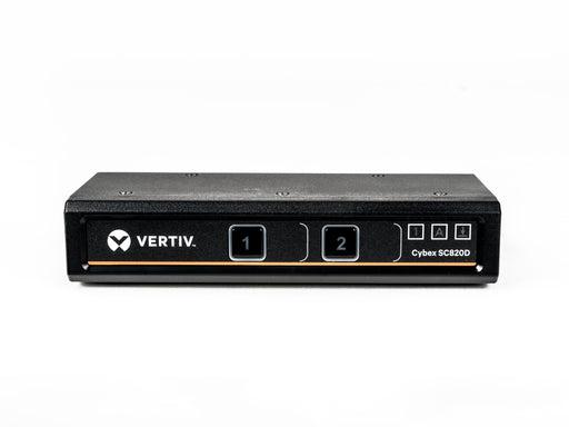 EAN 636430081991 - Vertiv Avocent SC820D-202 interruptor KVM Montaje en rack Negro imagen 1