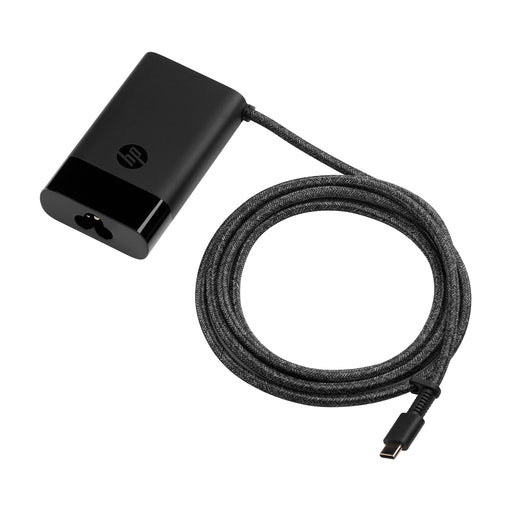 EAN 0198122960866 - HP 65W USB-C Laptop Charger adaptador e inversor de corriente Interior Negro imagen 1