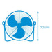 EAN 8425998339338 - EDM 33933 ventilador industrial imagen 5