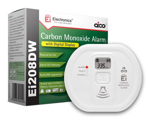 EAN 5099383004540 - Ei Electronics Ei208DW detector de gas Monóxido de carbono (CO) imagen 2