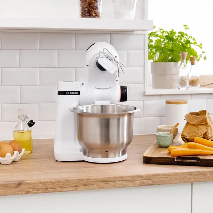 EAN 4242005252343 - Bosch Serie 2 MUMS2EW40 robot de cocina 700 W 3,8 L Blanco imagen 4