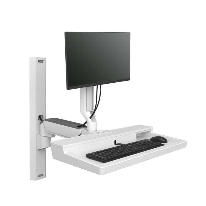 EAN 698833083323 - Ergotron 45-618-251 soporte y montura para estación de trabajo/PC todo en uno 10,7 kg Blanco 68,6 cm (27") imagen 1