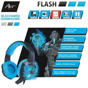 EAN 5902115403774 - ART SLA FLASH auricular y casco Auriculares imagen 4
