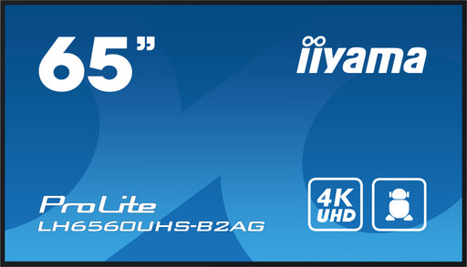 EAN 4948570124459 - iiyama LH6560UHS-B2AG pantalla de señalización Pizarra de caballete digital 163,8 cm (64.5") LED Wifi 500 imagen 2