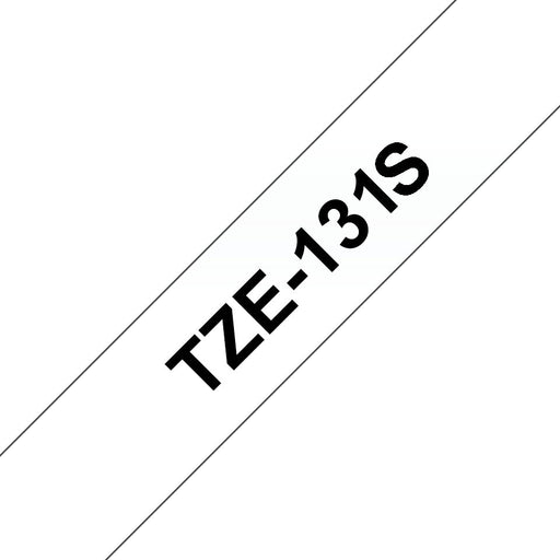 EAN 4977766736619 - Brother TZE131S cinta para impresora de etiquetas Negro sobre transparente TZe imagen 1
