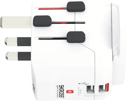 EAN 7640166323594 - Skross PRO Light USB (2xA) - World Blanco imagen 1