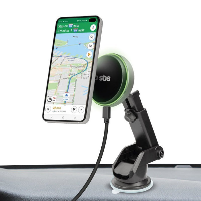 EAN 8018417445248 - SBS TESUPMAGEXTWIR15W soporte Teléfono móvil/smartphone Negro imagen 4