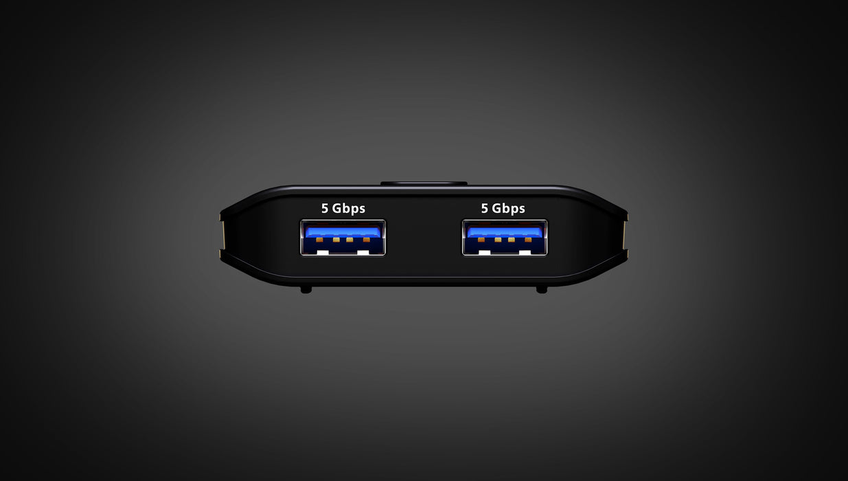EAN 4711581521476 - ATEN US4322-AT hub de interfaz USB 3.2 Gen 1 (3.1 Gen 1) Type-A Negro imagen 2