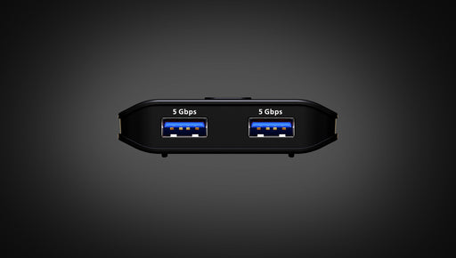 EAN 4711581521476 - ATEN US4322-AT hub de interfaz USB 3.2 Gen 1 (3.1 Gen 1) Type-A Negro imagen 2