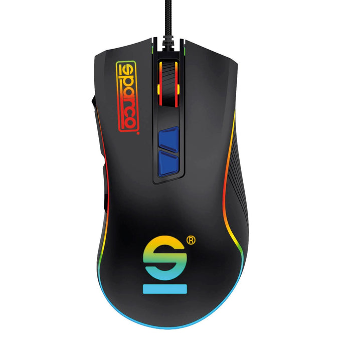 EAN 8052742553919 - Sparco SPMOUSEPRO ratón Juego mano derecha USB tipo A 7200 DPI imagen 1