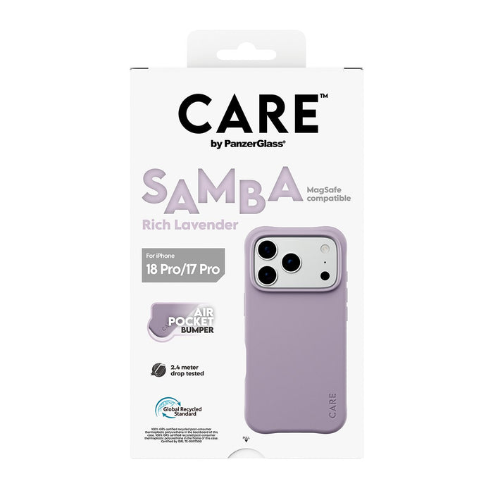 EAN 5715685047749 - PanzerGlass CARE™ by ® Samba Case Rich Lavender w. White MagSafe iPhone 2026 Pro | 17 Pro funda para telé imagen 3