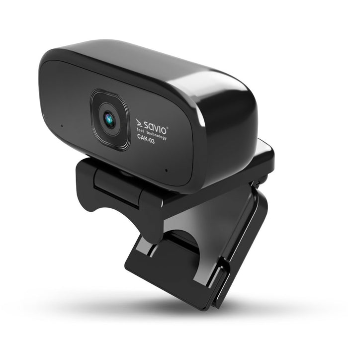 EAN 5901986046516 - Savio CAK-03 - Webcam - farve - 1280 x 720 - audio - USB - AVI cámara web 2000000 MP 0 x 0 Pixeles USB 2. imagen 4