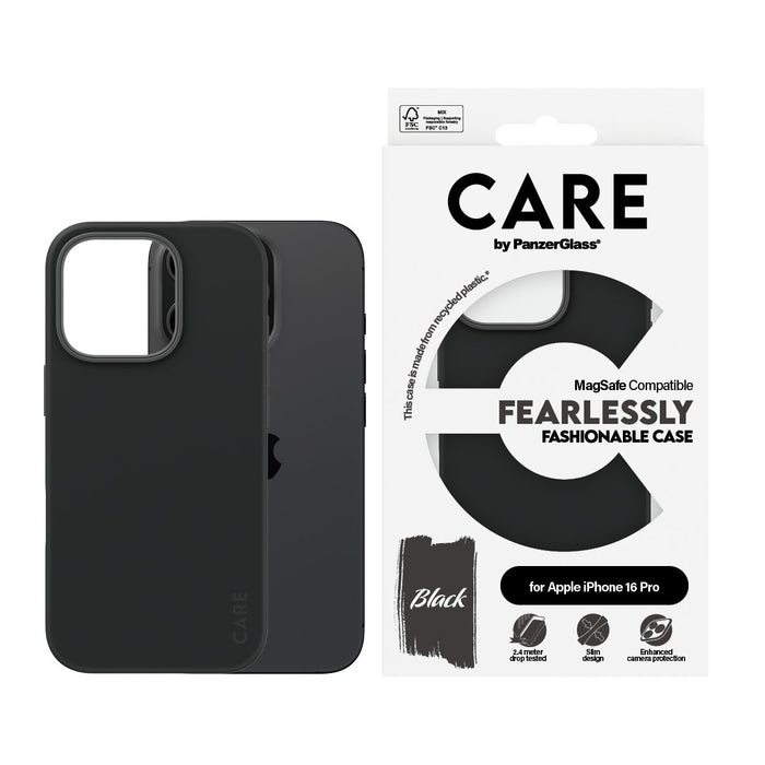 EAN 5715685004469 - PanzerGlass CARE™ by ® Case Black w. MagSafe iPhone 16 Pro funda para teléfono móvil Negro imagen 2