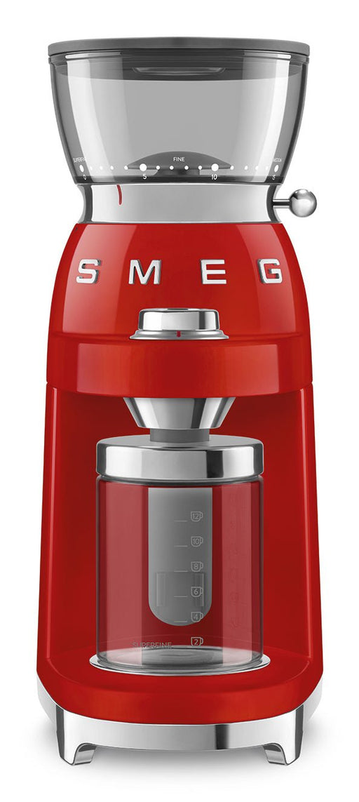 EAN 8017709355326 - Smeg CGF03RDEU molinillo de café 150 W Rojo imagen 1