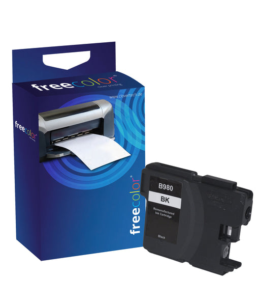 EAN 4033776205580 - Freecolor BR980BK-INK-FRC cartucho de tinta 1 pieza(s) Negro imagen 1