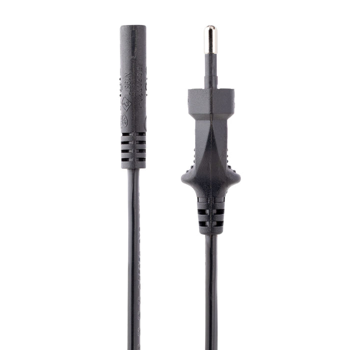 EAN 65030894371 - StarTech.com 752E-3M-POWER-LEAD cable de transmisión Negro CEE7/16 C7 acoplador imagen 2