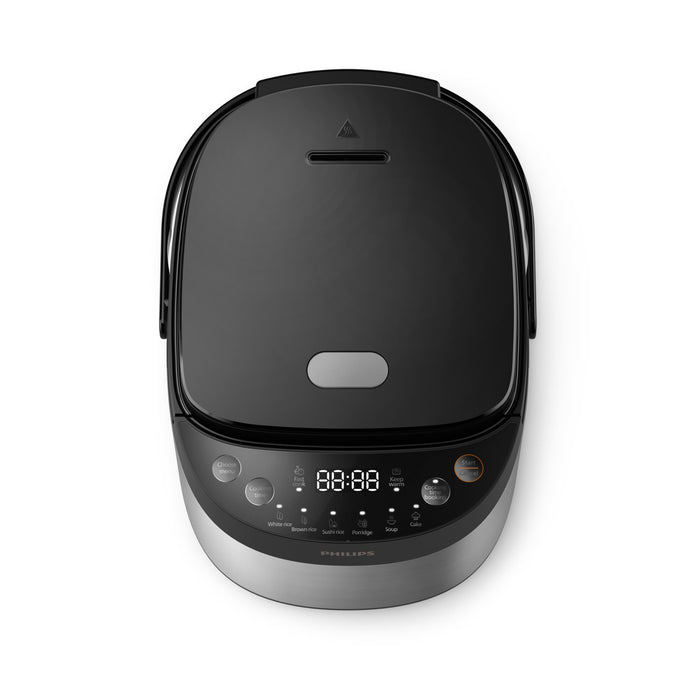 EAN 8720389055300 - Philips HD3093/80 arrocera 0,85 L 600 W Negro, Plata imagen 8