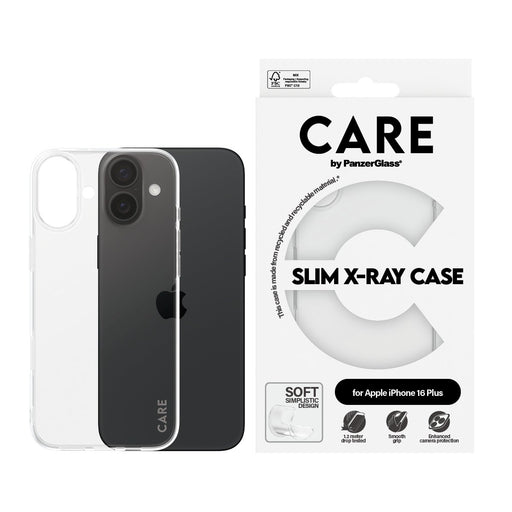 EAN 5715685005824 - PanzerGlass CARE™ by ® X-Ray Case iPhone 16 Plus funda para teléfono móvil Transparente imagen 2