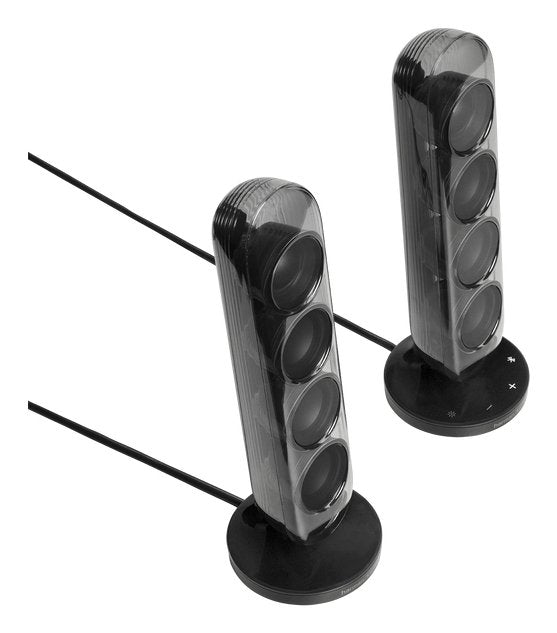 EAN 1200130026706 - Harman/Kardon SoundSticks 5 conjunto de altavoces 190 W Universal Negro 2.1 canales Bluetooth imagen 4