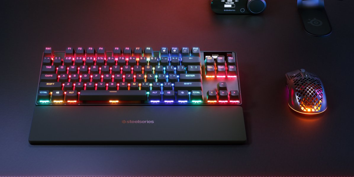 EAN 5707119058865 - Steelseries APEX PRO TKL WIRELESS GEN 3 teclado Juego USB + RF Wireless + Bluetooth QWERTY Inglés interna imagen 1