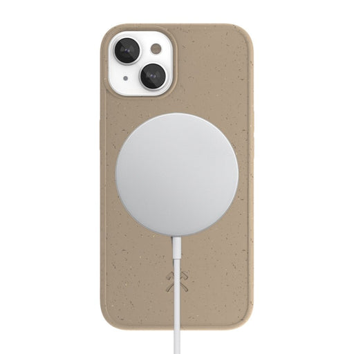 EAN 4260750593382 - Woodcessories Bio Case MagSafe funda para teléfono móvil 15,5 cm (6.1") Gris pardo imagen 1