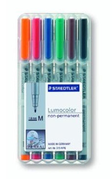 EAN 4007817309308 - Staedtler 315 WP6 marcador 1 pieza(s) Negro, Azul, Marrón, Verde, Naranja, Rojo imagen 1