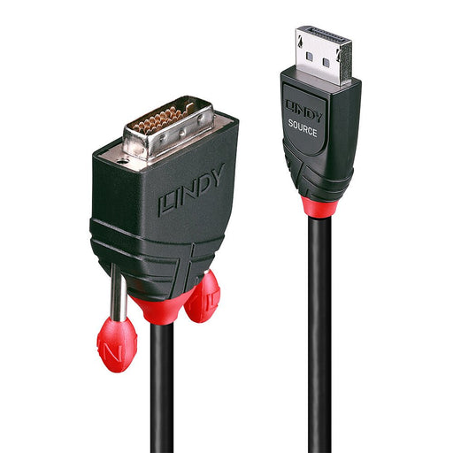 EAN 4002888414920 - Lindy 41492 adaptador de cable de vídeo 3 m DVI-D DisplayPort Negro imagen 1