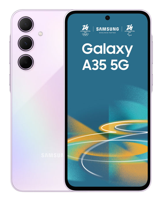 EAN 8806095457970 - Samsung Galaxy A35 5G 16,8 cm (6.6") Ranura híbrida Dual SIM Android 14 USB Tipo C 6 GB 128 GB 5000 mAh L imagen 1