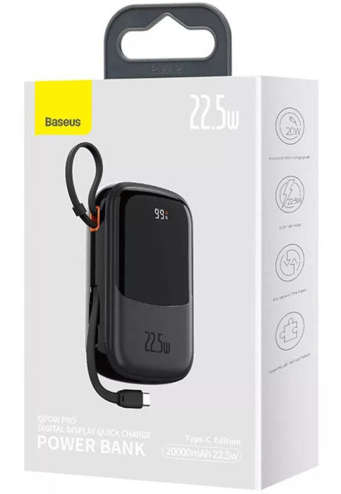 EAN 6932172620677 - Baseus PPQD060301 batería externa Polímero de litio 20000 mAh Negro imagen 8