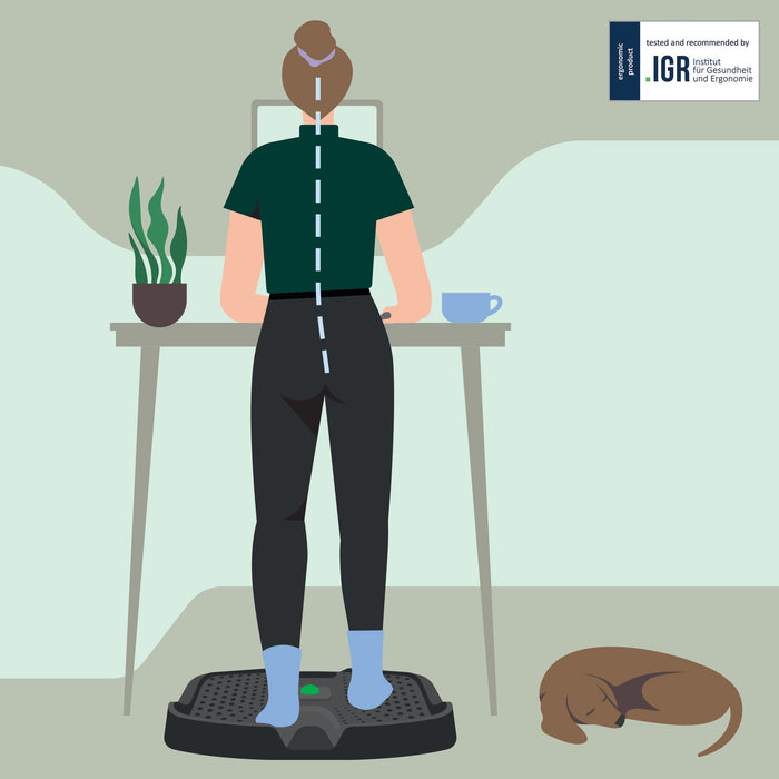 EAN 4002432142231 - Leitz 53730089 alfombrilla antifatiga Rectangular 605 x 681 mm imagen 6