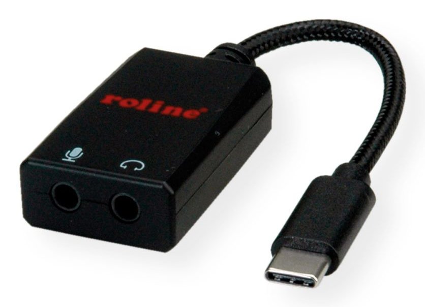 EAN 7630049615441 - ROLINE 12.03.3209 hub de interfaz USB Tipo C Negro imagen 1