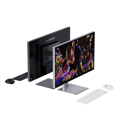 EAN 9350784105691 - ALOGIC 32A4KPDMSGR pantalla para PC 81,3 cm (32") 3840 x 2160 Pixeles 4K Ultra HD LED Gris imagen 3