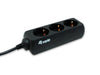 EAN 4015867157770 - Equip 333280 base múltiple 1,1 m 3 salidas AC Negro imagen 1