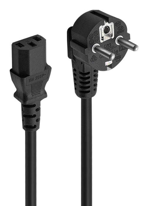 EAN 8052101435771 - Ewent EC1920 cable de transmisión Negro 1,5 m Enchufe tipo F C13 acoplador imagen 1