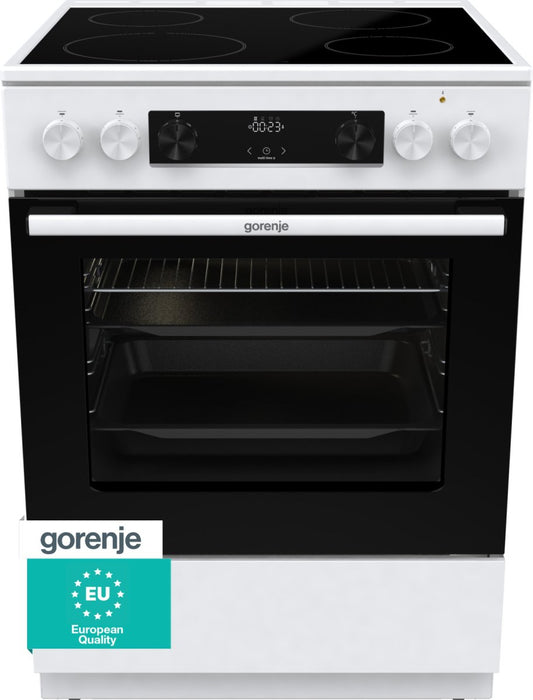EAN 3838782636622 - Gorenje GEC6C40WD Cocina independiente Eléctrico Cerámico Blanco imagen 1