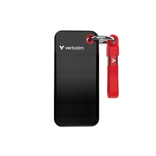 EAN 0023942321965 - Verbatim Pocket SSD 2 TB USB Tipo C 3.2 Gen 2 (3.1 Gen 2) Negro, Rojo imagen 1