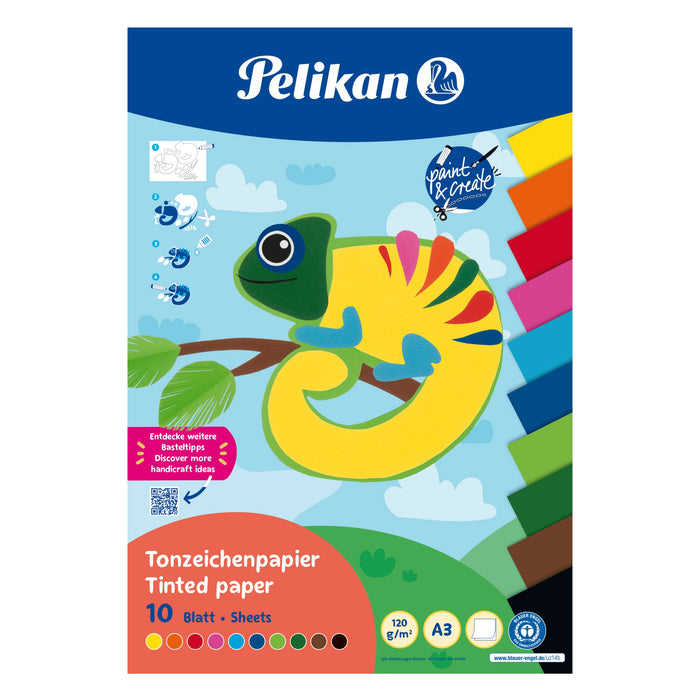 EAN 4012700101990 - Pelikan 101998 papel decorativo Arte de papel 10 hojas imagen 1