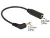 EAN 4043619656721 - DeLOCK 0.175m 2.5mm/3.5mm cable de audio 0,175 m 2,5mm 3,5mm Negro imagen 2