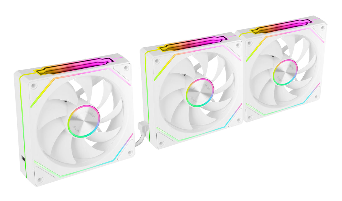 EAN 8435693111337 - Mars Gaming MF-LINKFINITYKIT2W Carcasa del ordenador Ventilador 12 cm Blanco 3 pieza(s) imagen 3