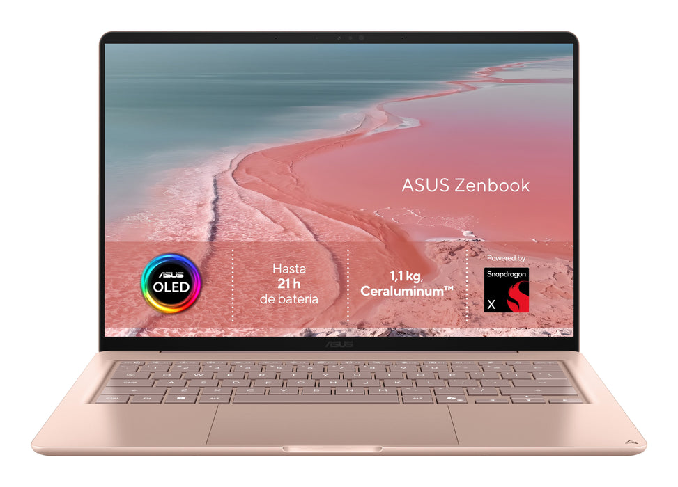 EAN 199291701397 - ASUS Zenbook 14 UX3480QA-U1091W 35,6 cm (14") LPDDR5x-SDRAM Wi-Fi 6E (802.11ax) Coral imagen 1