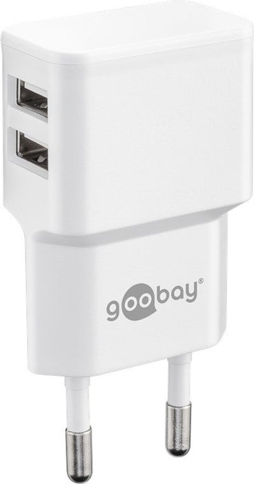 EAN 4040849449871 - Goobay 44987 cargador de dispositivo móvil Universal Blanco Corriente alterna Interior imagen 2