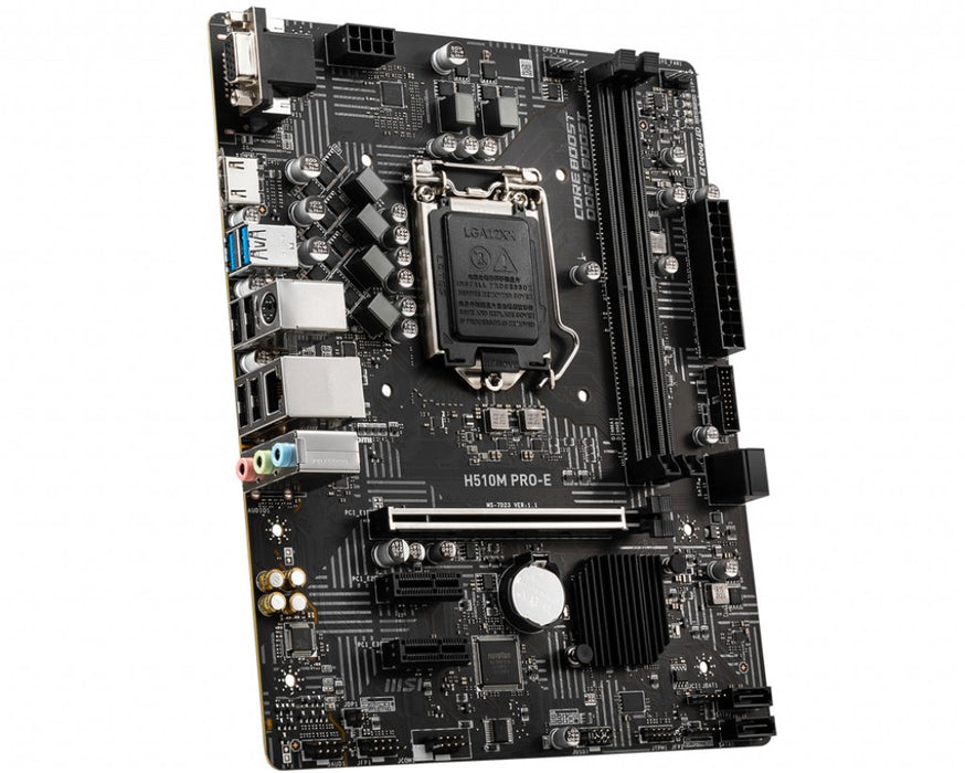 EAN 4719072883447 - MSI H510M PRO-E placa base Intel H510 LGA 1200 (Socket H5) micro ATX imagen 3