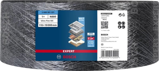 EAN 4059952572000 - Bosch 2 608 901 231 papel de lija Rollo abrasivo Grano extrafino 1 pieza(s) imagen 1