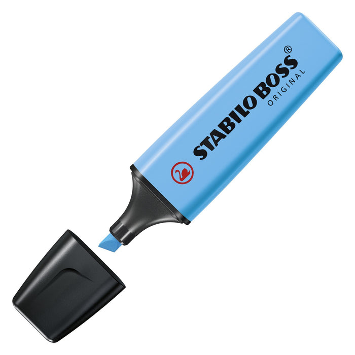 EAN 4006381333634 - STABILO BOSS ORIGINAL marcador 1 pieza(s) Punta de cincel Azul imagen 2