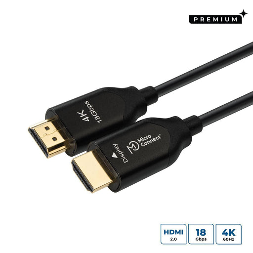 EAN 5706998905345 - Microconnect HDM191925V2.0OP cable HDMI 25 m HDMI tipo A (Estándar) Negro imagen 1
