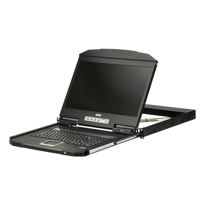 1u Short Depth Usb Hdmi  Single Console With Spanish